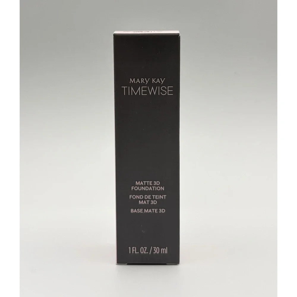 Mary Kay TimeWise Matte 3D Foundation Combination To Oily Skin Bronze W 130 New